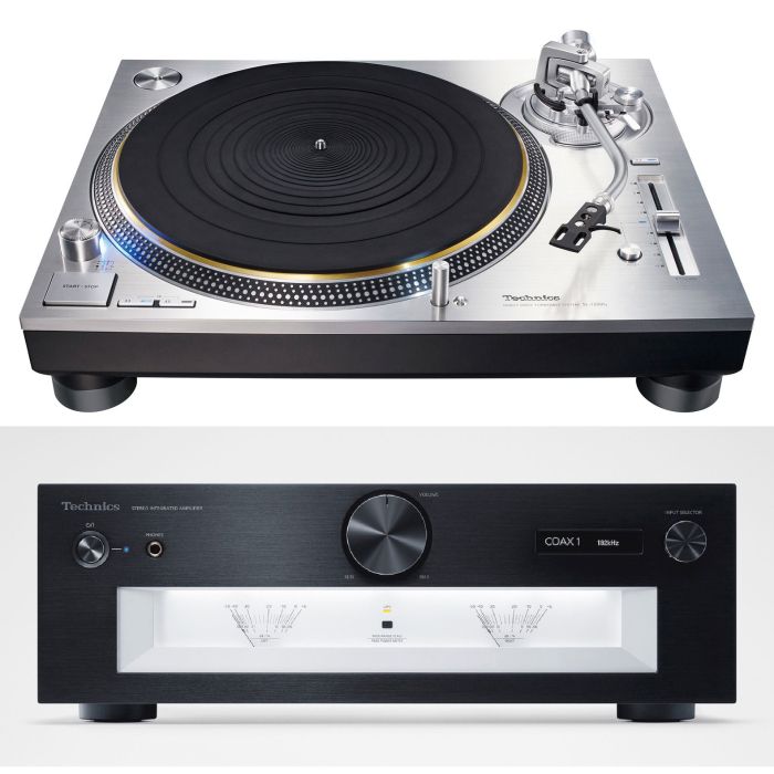 Technics SL-1200GEG-S + Technics SU-G700M2E